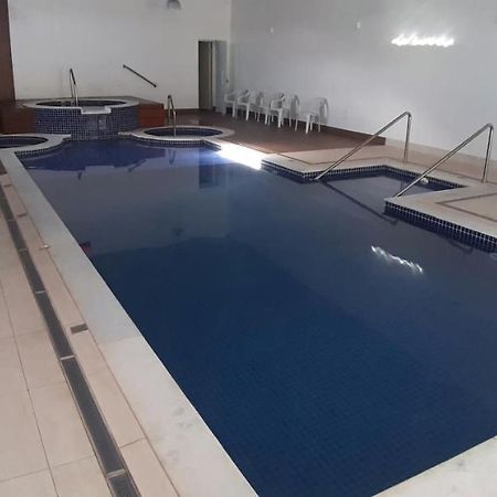 Flat no Apart-Hotel Cavalinho Branco com Piscina aquecida 1D8 Águas de Lindoia Exterior foto